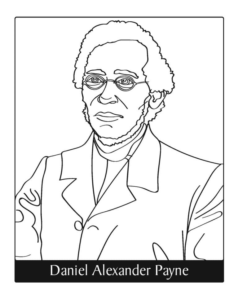 30 Free Coloring Pages to Celebrate Black Faith Leaders