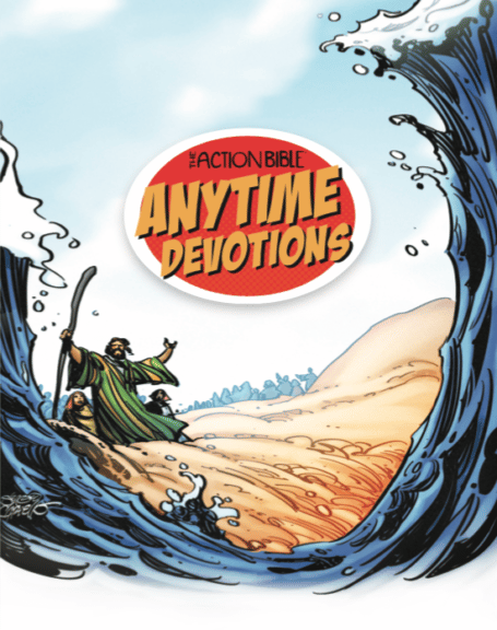 Cover image for The Action Bible's Anytime Devotions