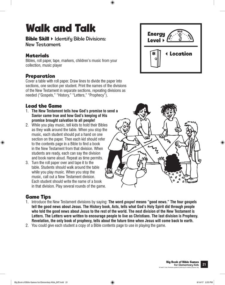 walk and talk page image