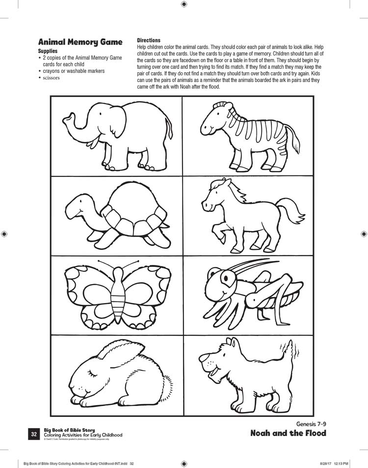 Free Noah s Ark Animal Printables 2023 Calendar Printable