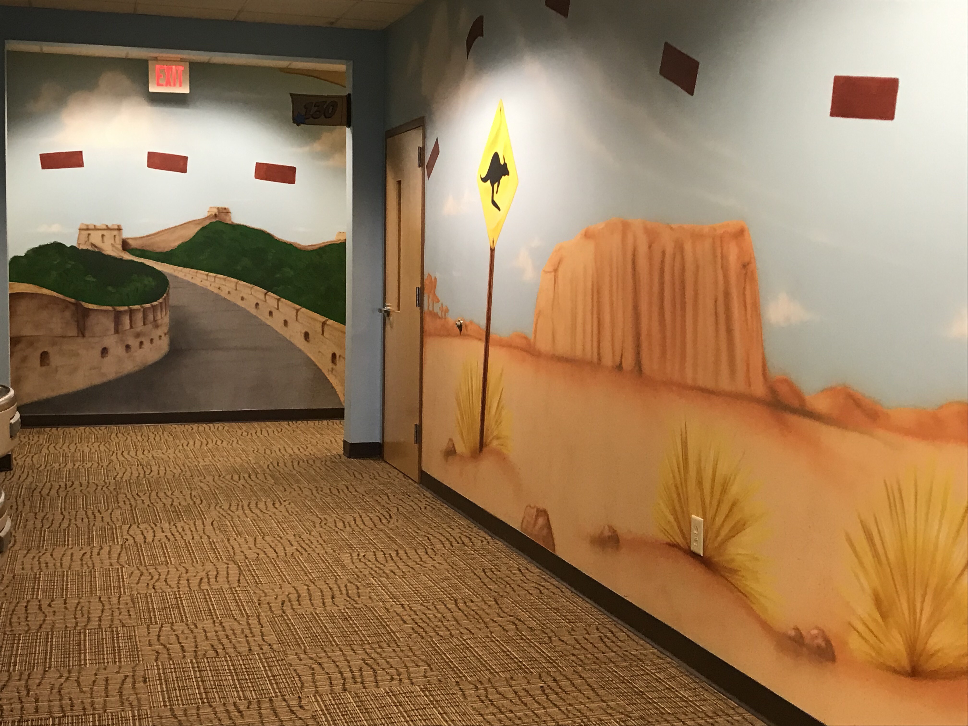 children's ministry room designs continent hallway