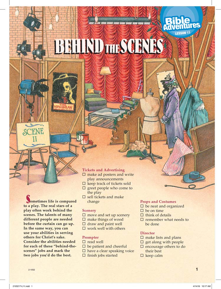 Behind the Scenes page image