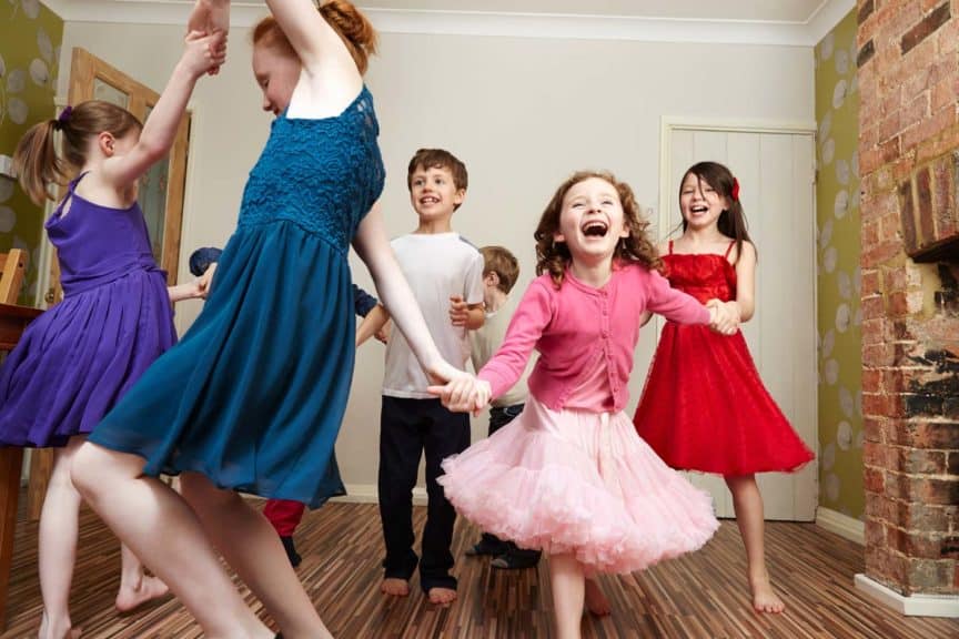 children-dancing-birthday-party