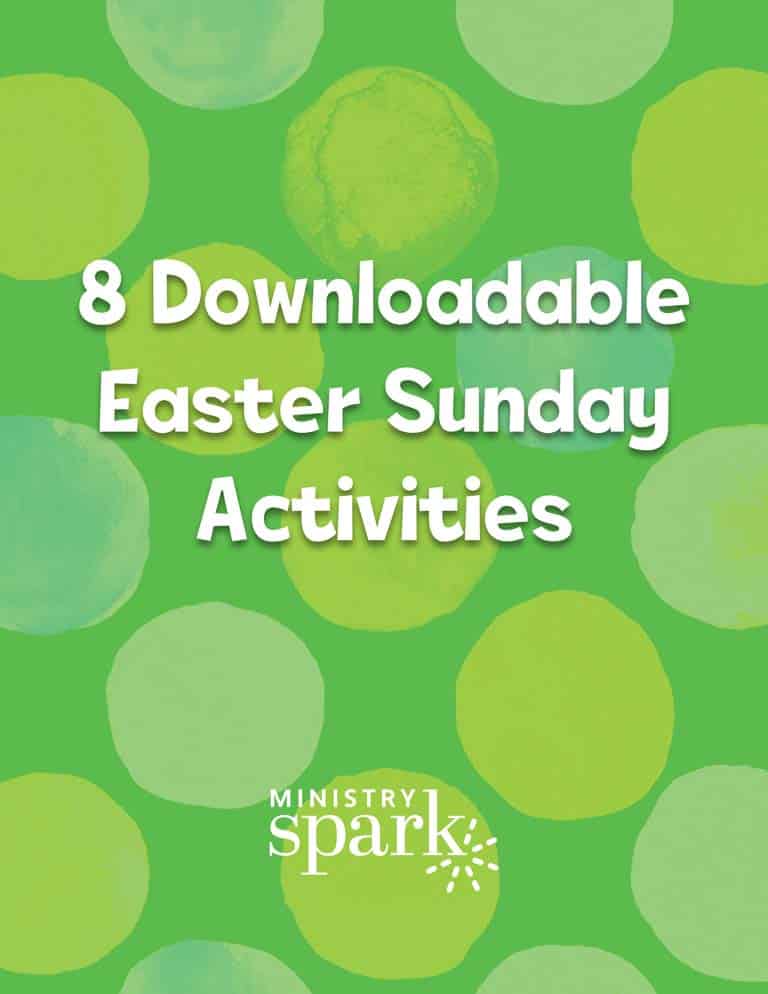 8 Downloadable Easter Sunday Activities cover