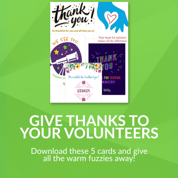 volunteer thank you cards